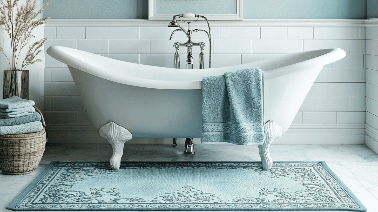 Aqua_Blue_Vintage_Bathroom_Rug