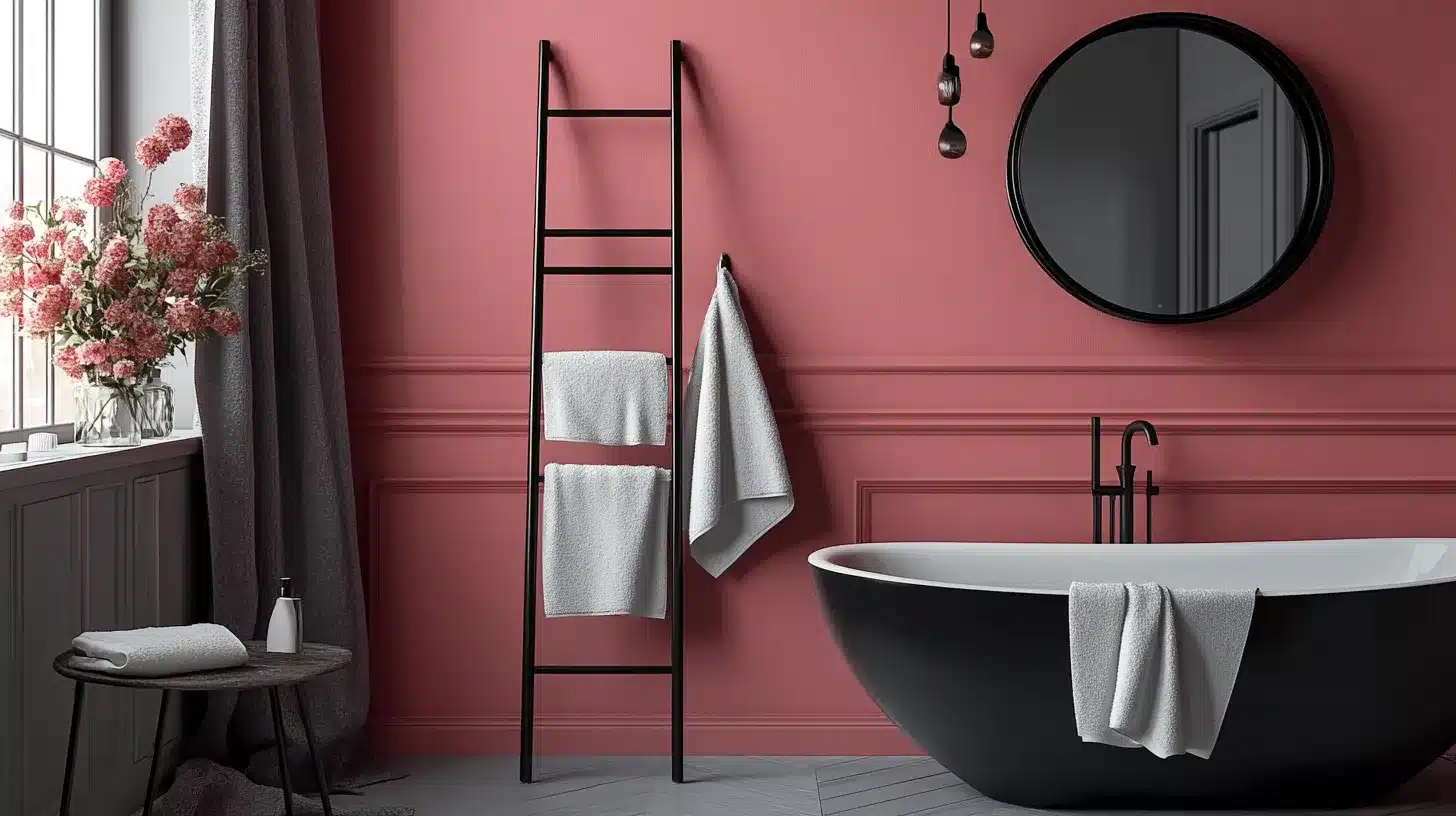 Black_Ladder_Towel_Rack