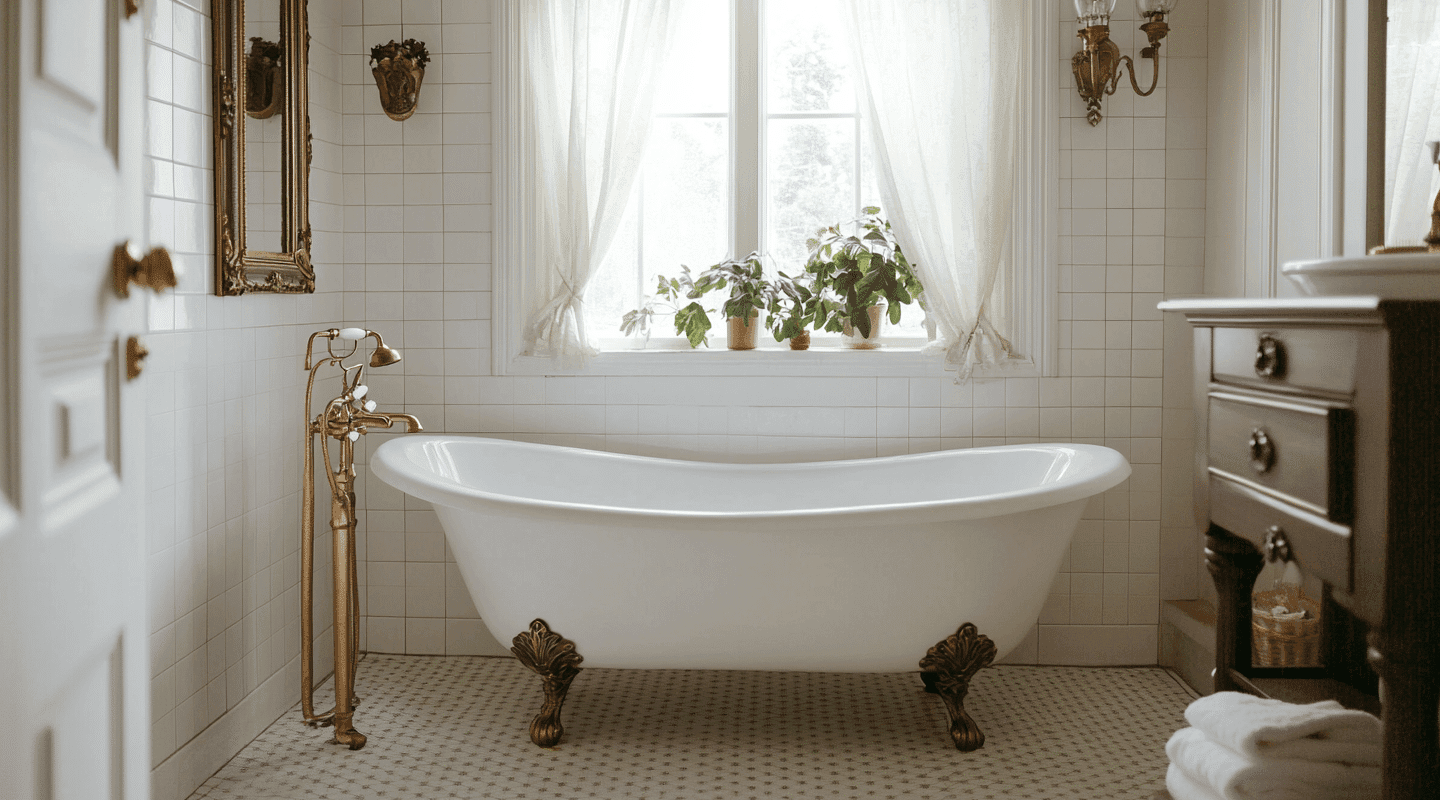 Clawfoot_Tub_with_Vintage_Brass_Fixtures