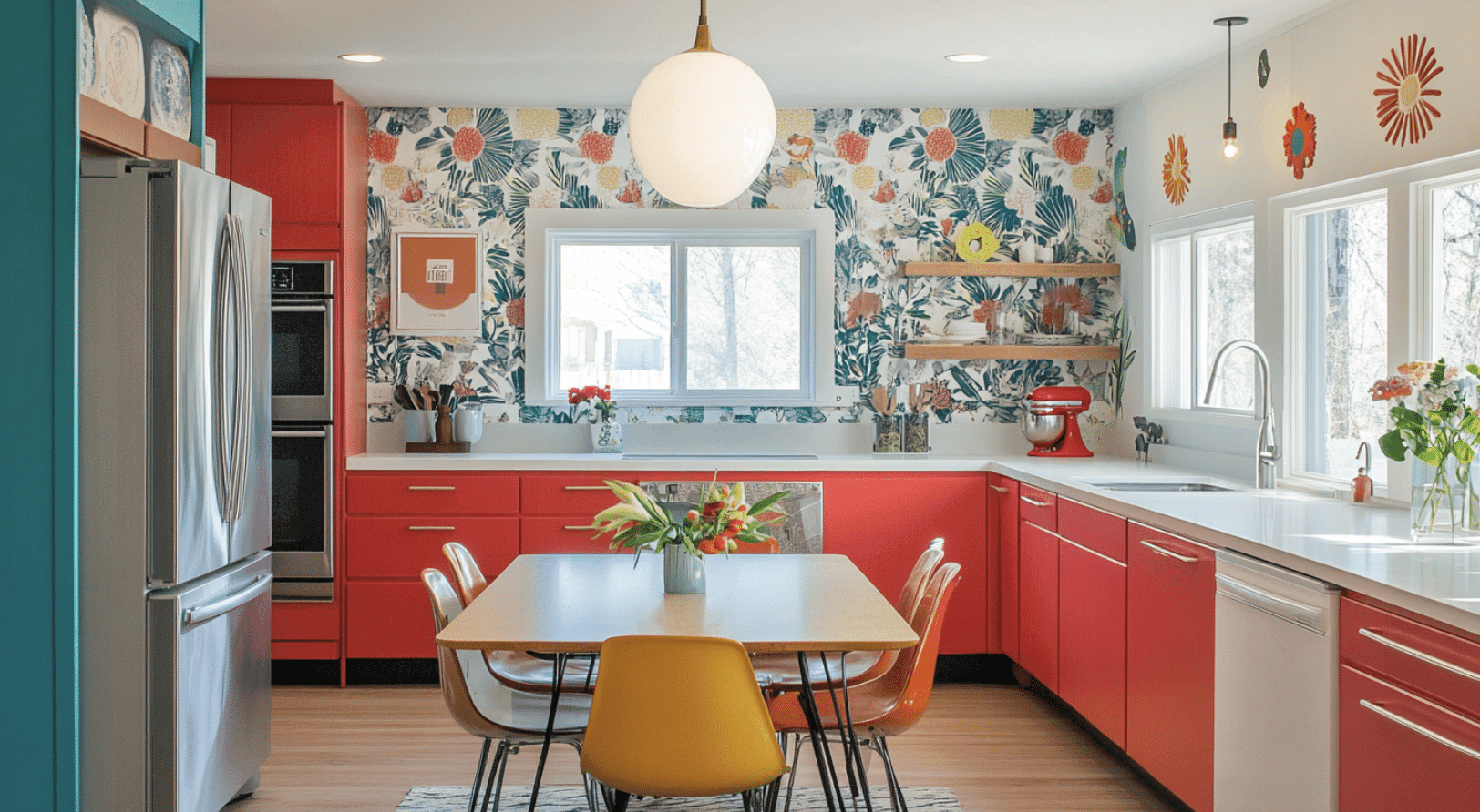 Colorful_Wallpaper_Accent_Wall