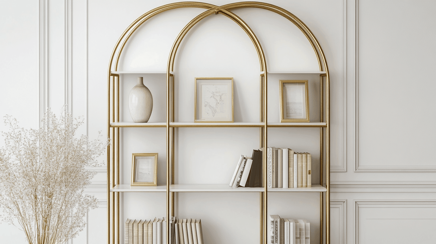 Gold_Arched_Bookshelf