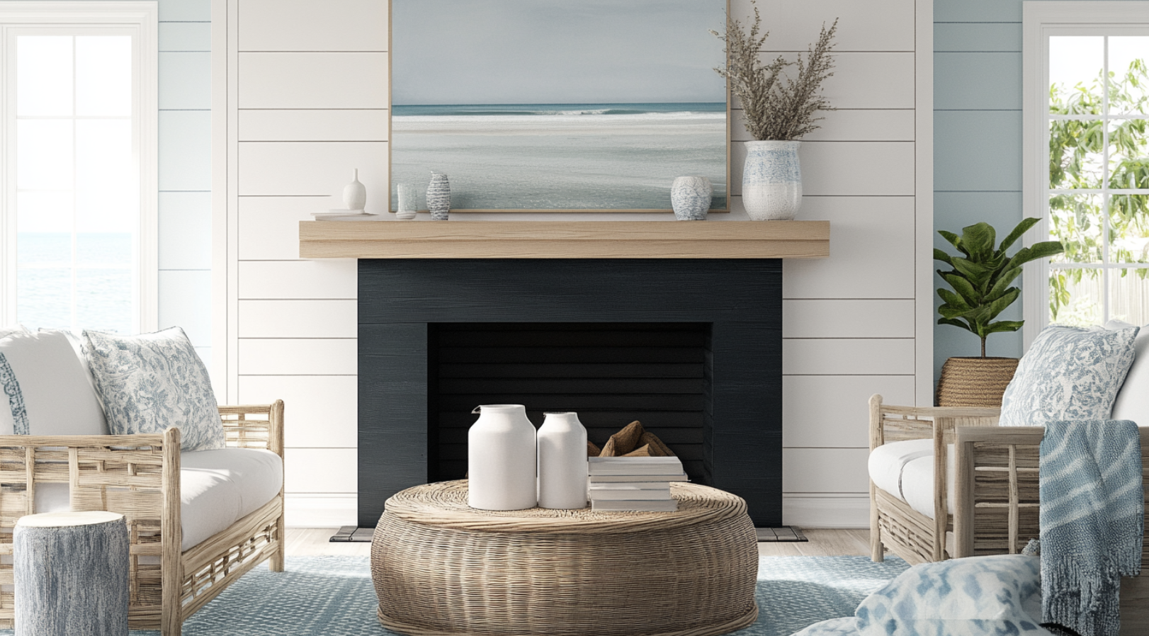 Pair_black_shiplap_with_natural_materials_like_driftwood_or_light_wood_tones_for_a_coastal-inspired_twist_This_creates_a_striking_contrast_that_evokes_the_peacefulness_of_the_coast_while_maintaining_a_modern_edge