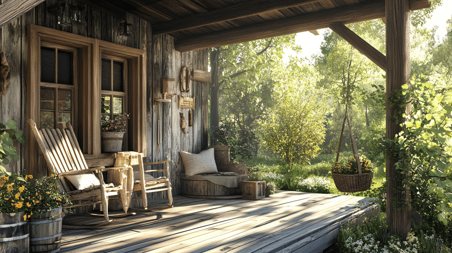 Use_Rustic_Materials_to_Decorate_Your_Porch
