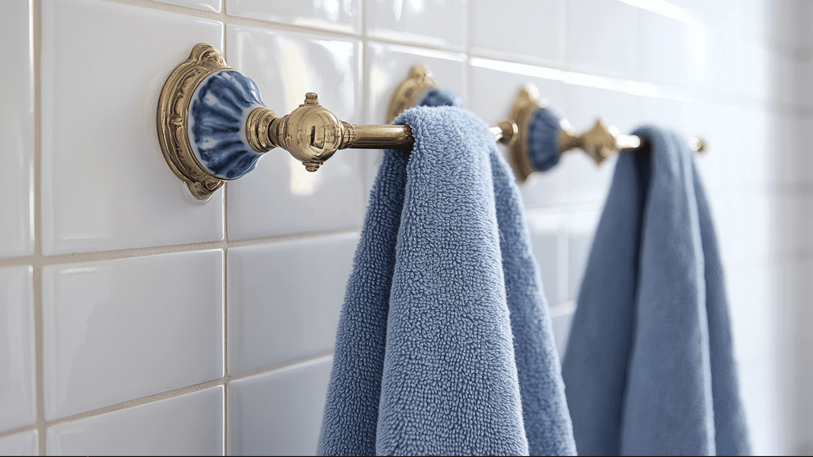 Vintage_Blue_Porcelain_Towel_Hooks
