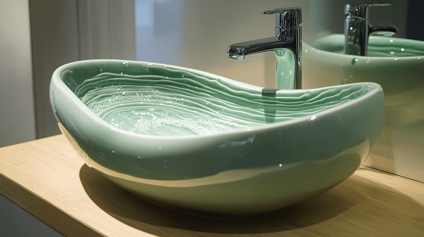 Green_Porcelain_Sink