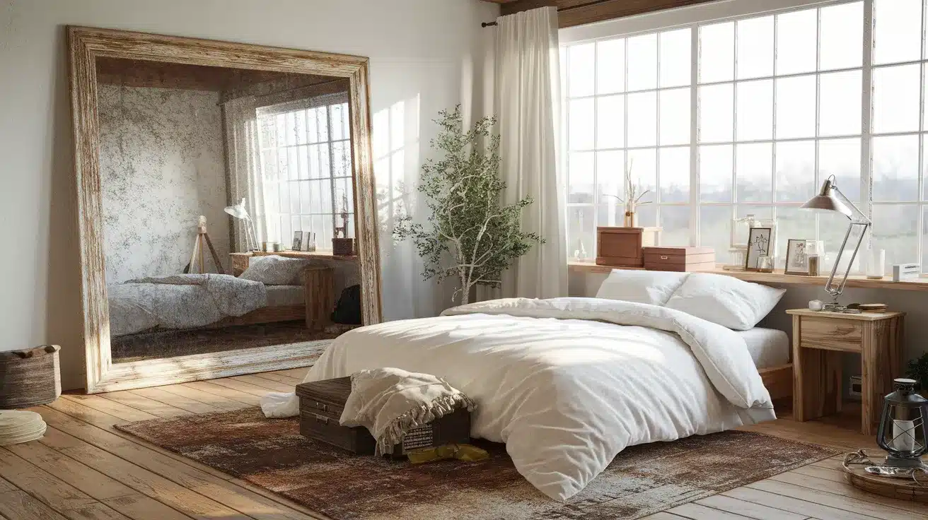 Vintage_Mirrors_with_Wooden_Frames