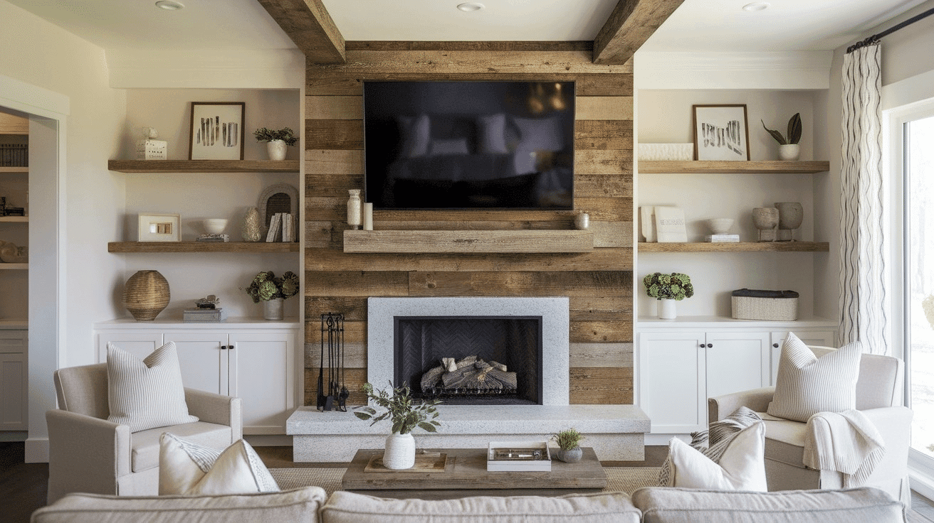 N-11_Reclaimed_Wood_Fireplace_and_TV
