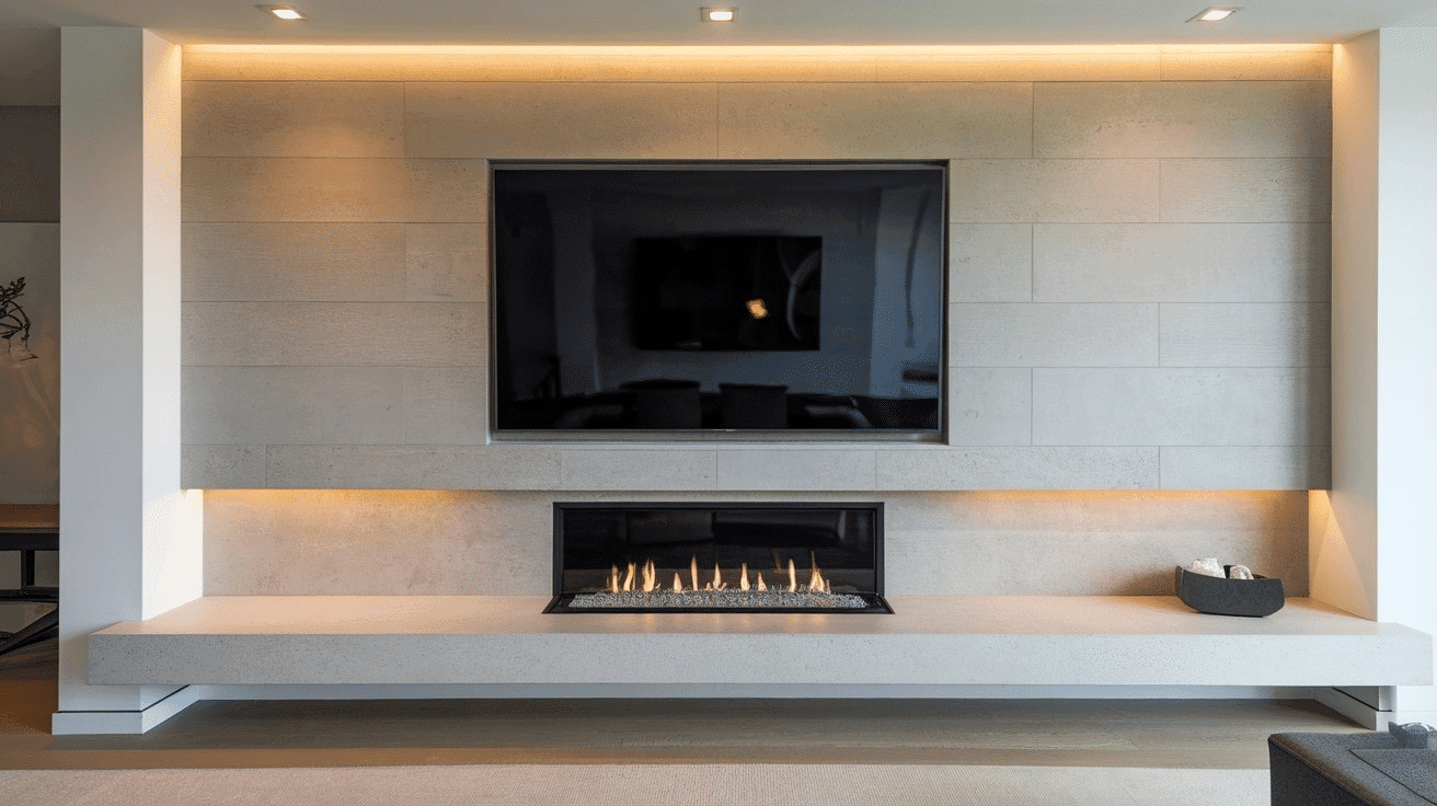 N-37_Floating_Hearth_with_Wall_TV