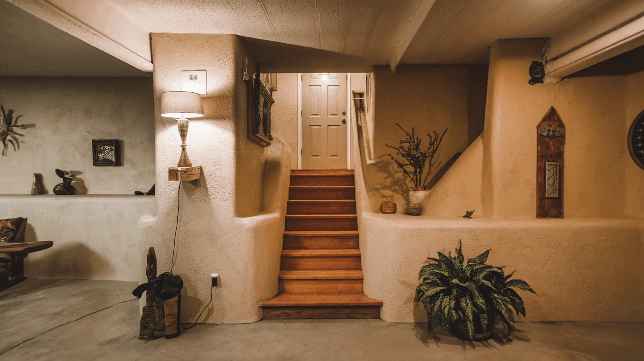a-Beige_and_Warm_Neutral_Shades_for_Basement_Walls