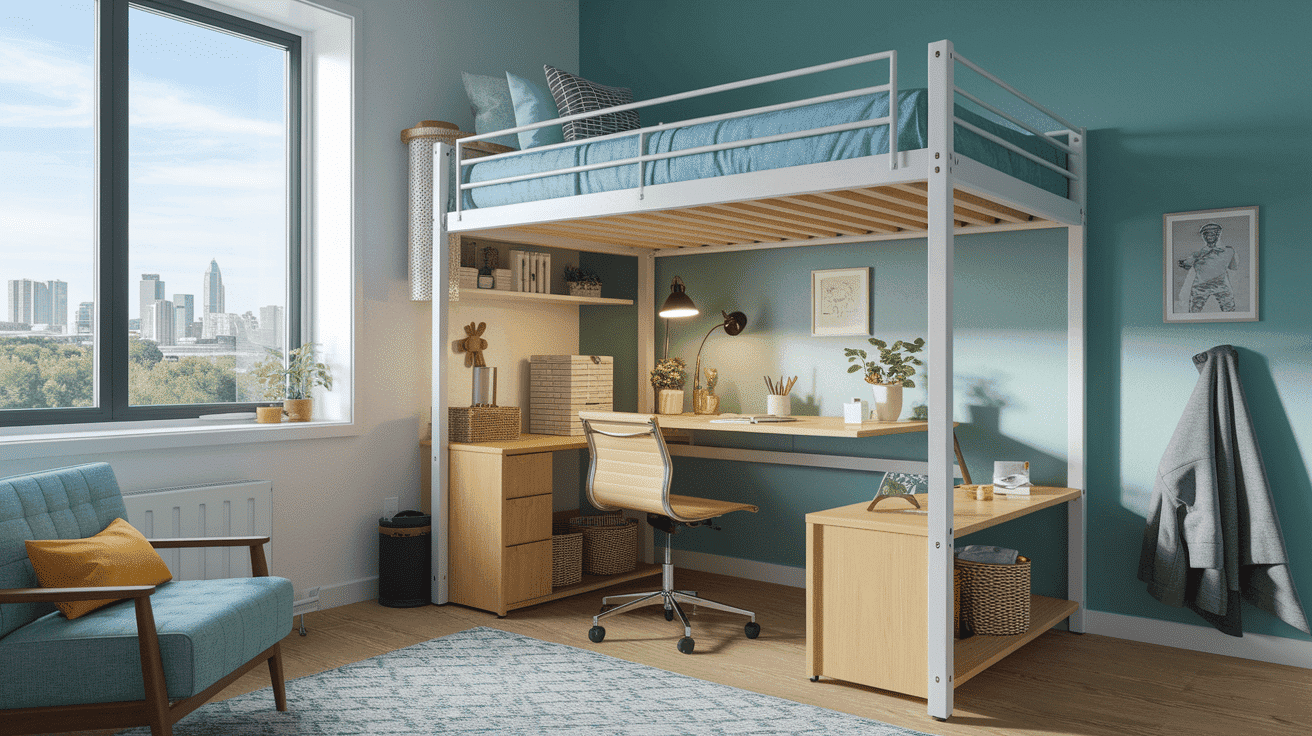 Loft_Your_Bed_to_Create_Space_Below