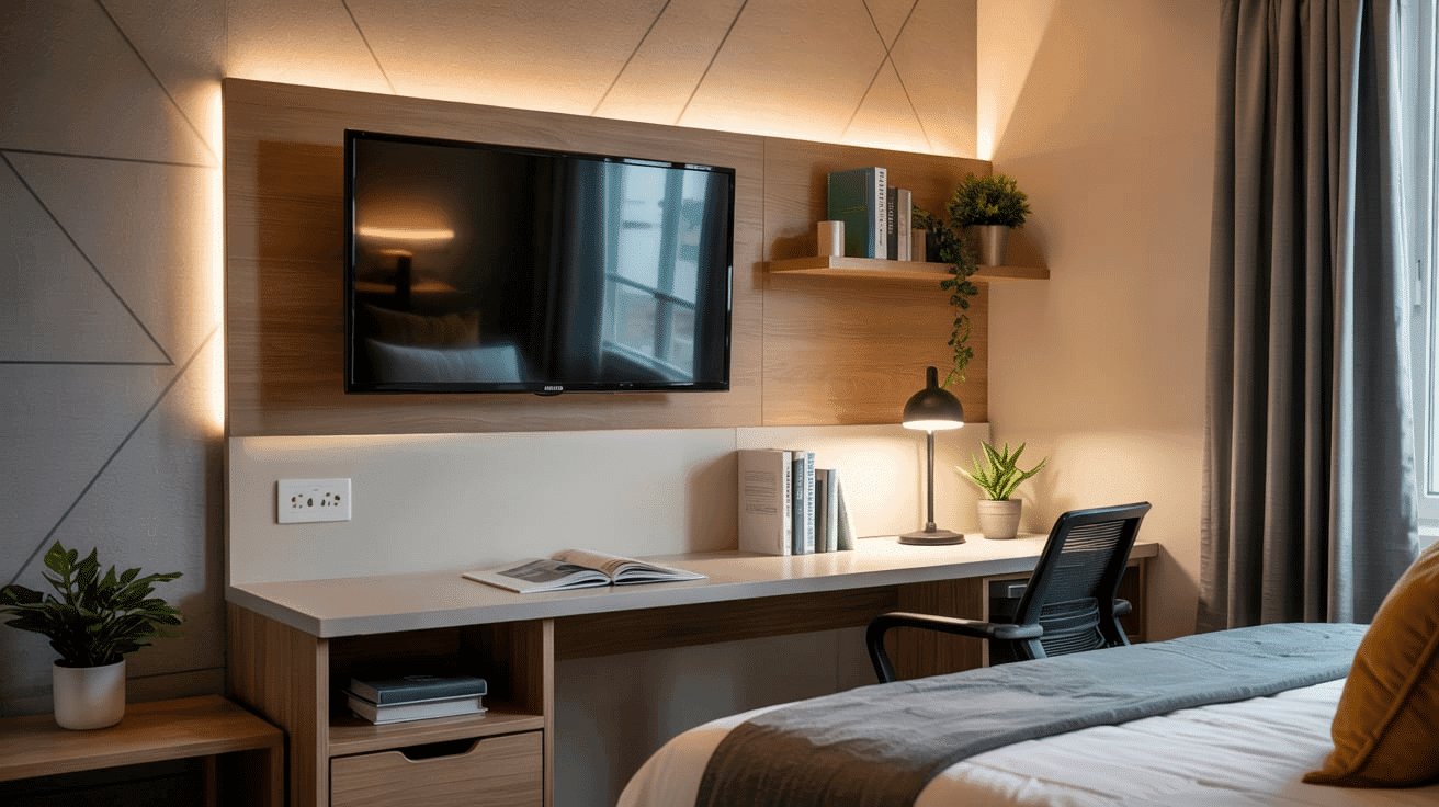 Wall-mounted_TV_or_Projector