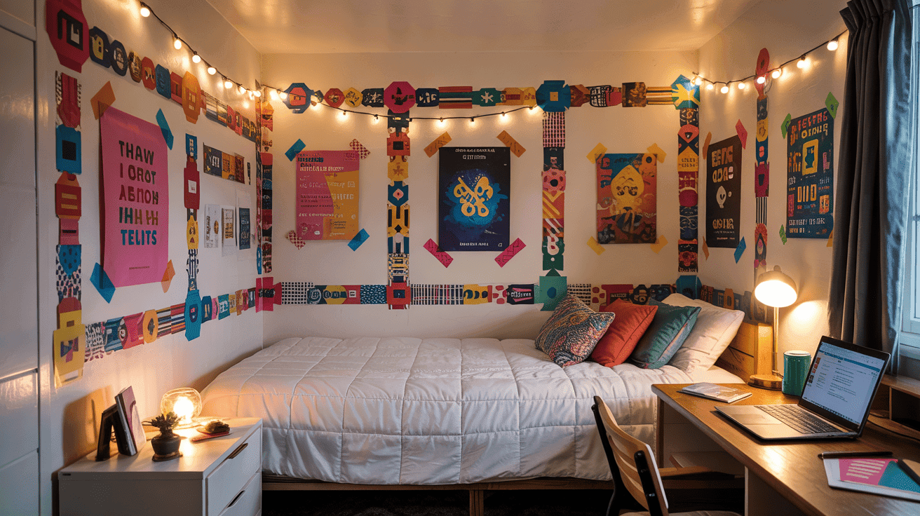 Washi_Tape_for_Easy_Wall_Decor