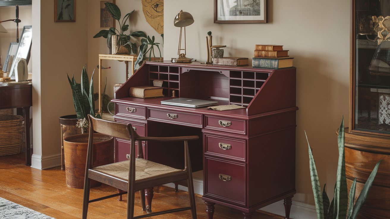 wyBurgundy_Roll-Top_Desk