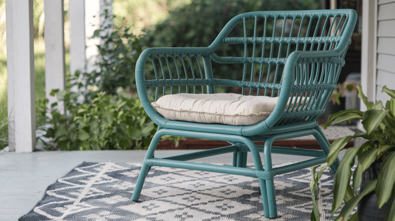 wyPainted_and_Sealed_Rattan_Chair