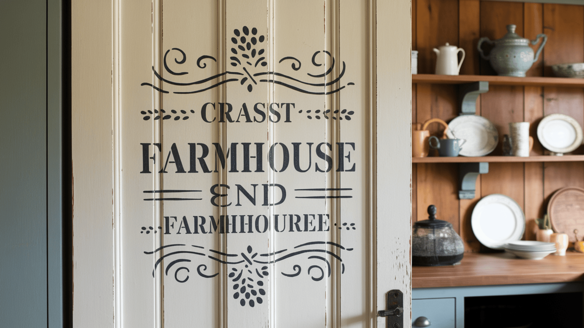 Stenciled_Pantry_Door