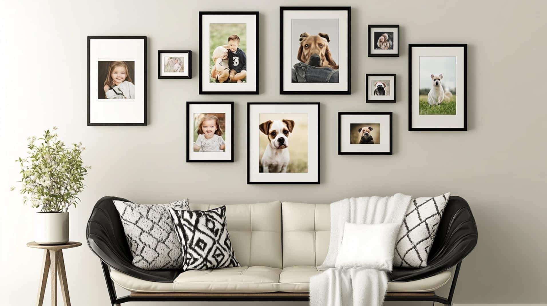 47 Family Picture Wall Ideas: Create Your Memory Display - Enthralling  Gumption